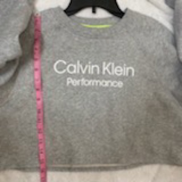 NWT Calven Klein high performance mid-driff top size medium grey - Picture 8 of 10